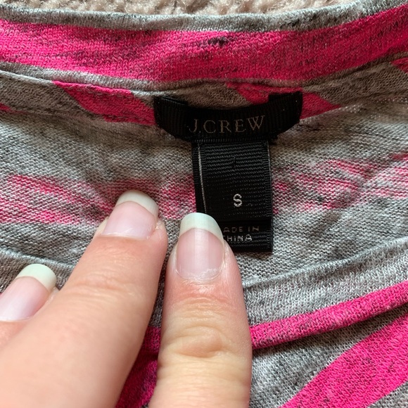 Linen J Crew tee - Picture 2 of 3